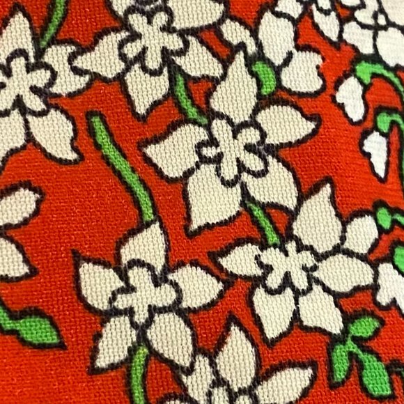 Red Flower Dress - Picture 4 of 4